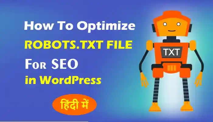 how to optimize your wordpress robots txt for seo in hindi