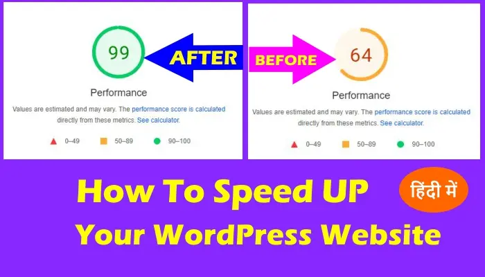 speed up wordpress blog in hindi